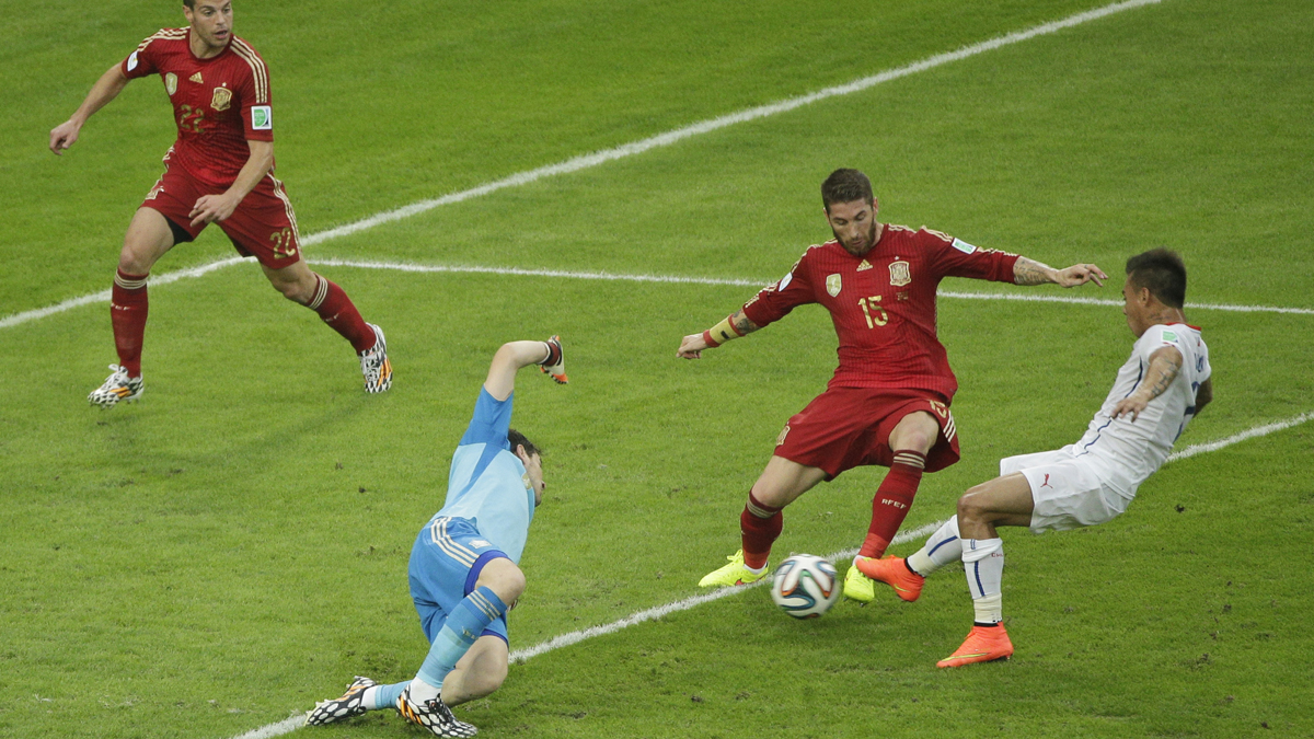 Spain Completes Insane Number of Passes in First Half Against Japan