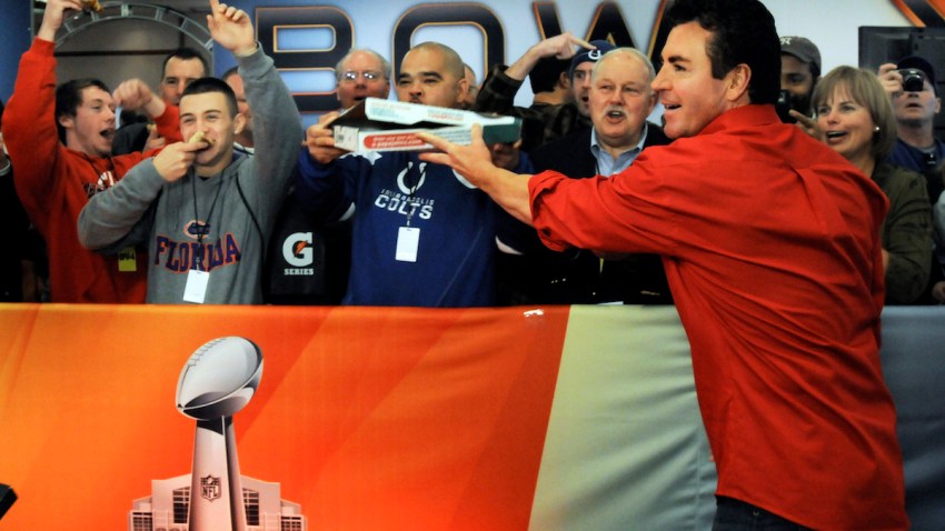 John Schnatter on Radio Row