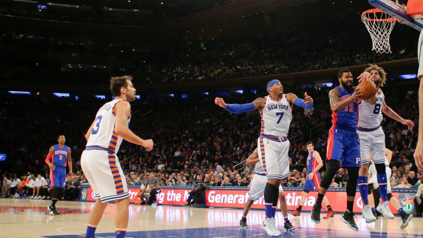 Pistons Knicks Basketball