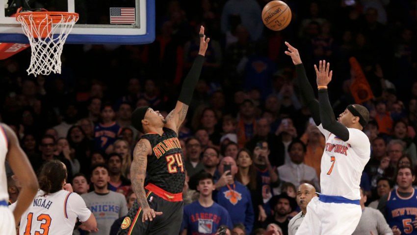 Hawks Knicks Basketball