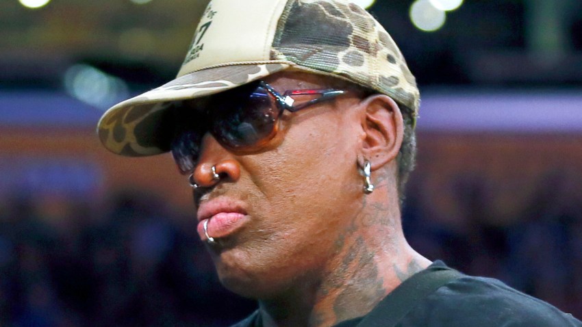 Dennis Rodman Crash Basketball