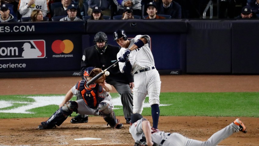 APTOPIX ALCS Astros Yankees Baseball
