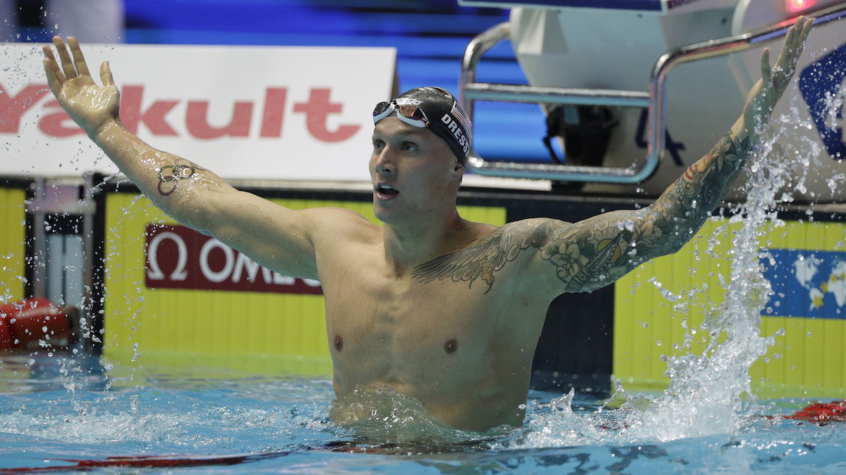 USA’s Caeleb Dressel Breaks Phelp’s World Record in 100 Butterfly NBC