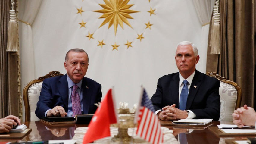 APTOPIX Turkey US Syria