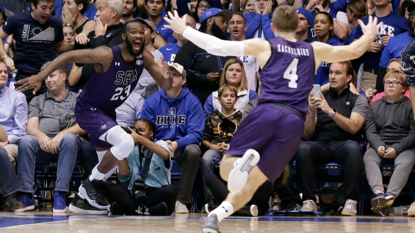 APTOPIX Stephen F Austin Duke Basketball