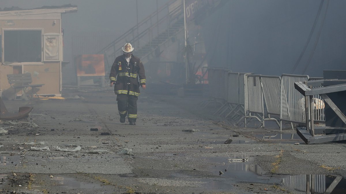 FourAlarm Fire Breaks Out at San Francisco’s Historic Pier 45 NBC