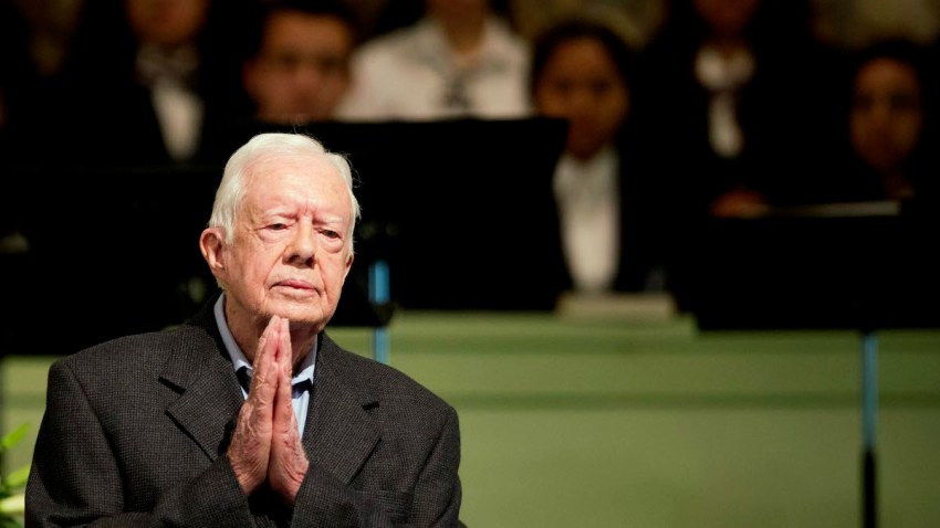APTOPIX Jimmy Carter