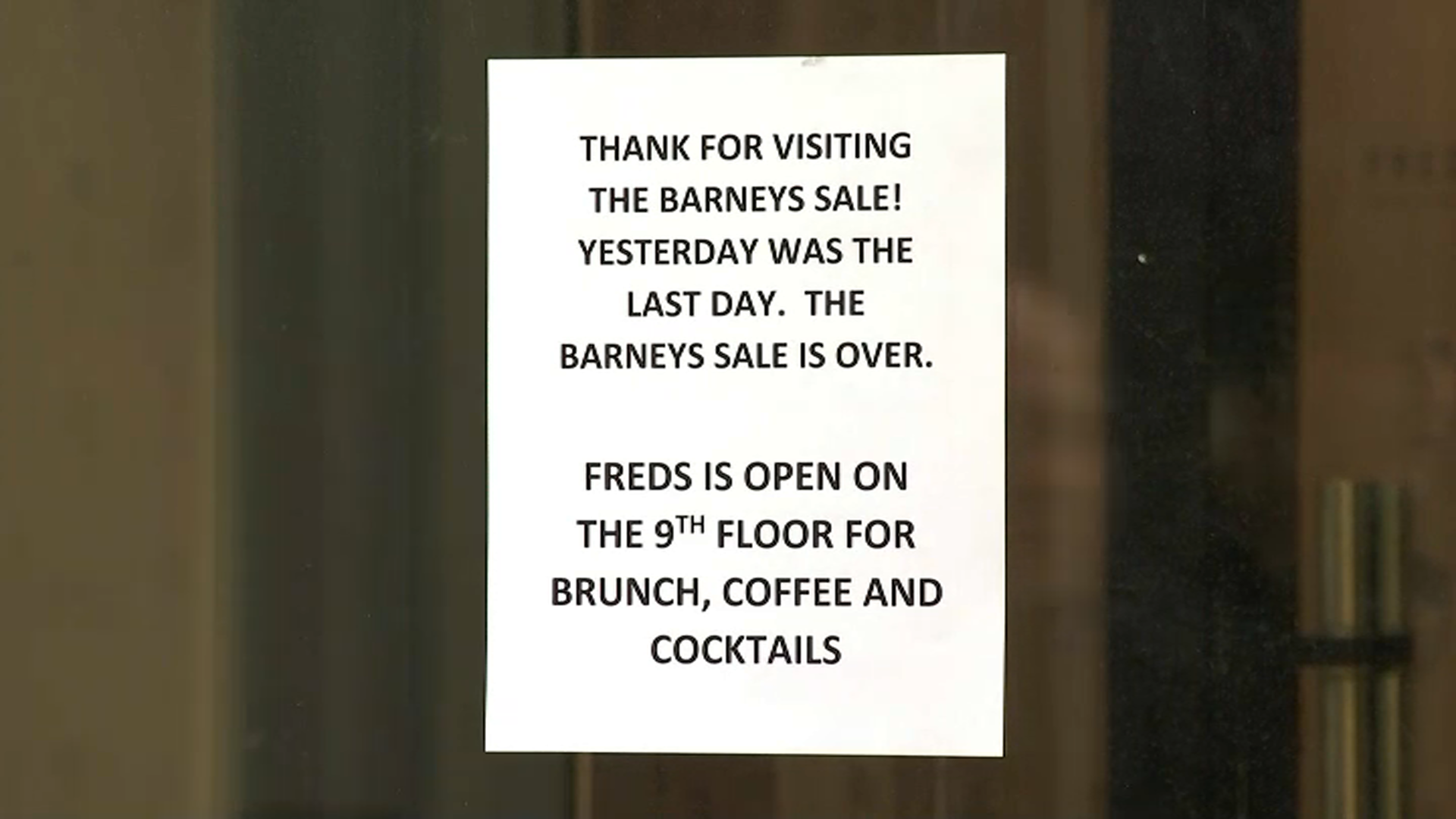 Barneys New York Closes for Good After Monthslong Liquidation – NBC New York