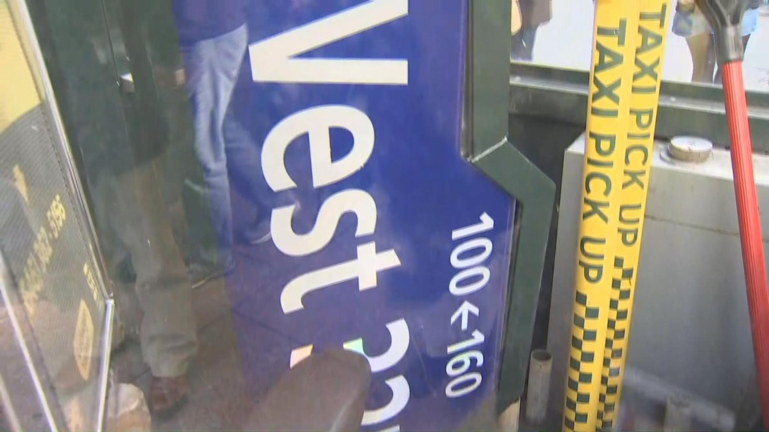 6-Year-Old Boy Hit by Flying Street Sign Outside Penn Station ...