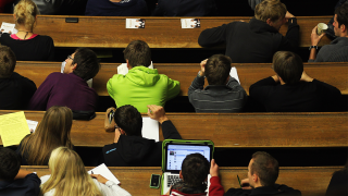 A recent study finds that undergraduate college enrollment dropped 8 percent nationwide.