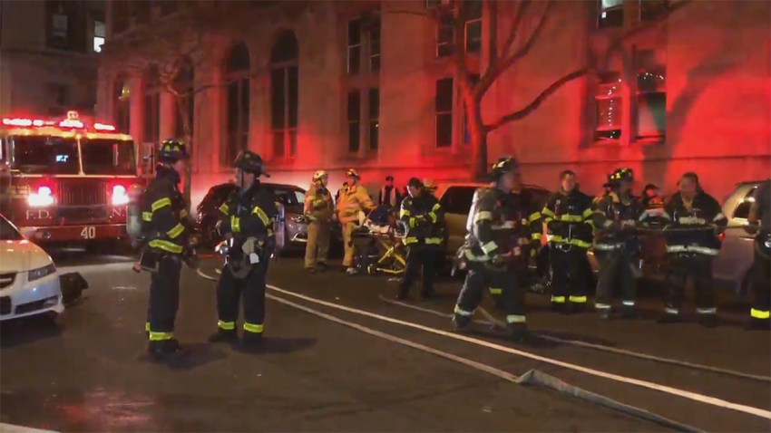 Columbia University Dormitory Evacuated After Raging Fire Torches ...