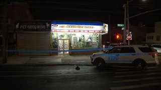 Shooting at corner deli