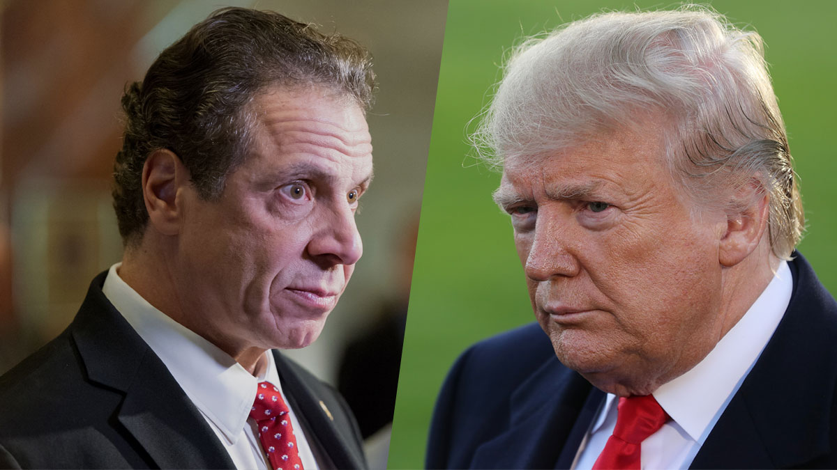 Trump Tells Cuomo to ‘Stop Talking’; Cuomo Says Trump Should ‘Get Up ...