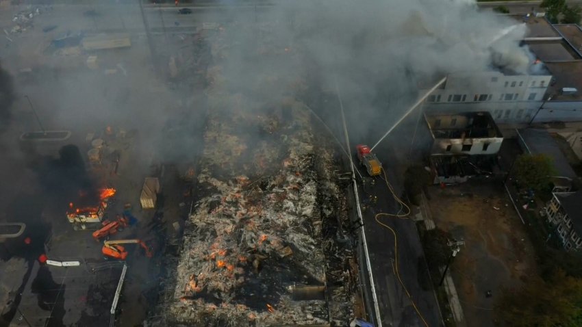 Drone Video Shows Aftermath of Minneapolis Protests