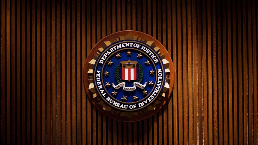 A crest of the Federal Bureau of Investigation is seen 03 August 2007 inside the J. Edgar Hoover FBI Building in Washington, DC. AFP PHOTO/Mandel NGAN (Photo credit should read MANDEL NGAN/AFP/Getty Images)