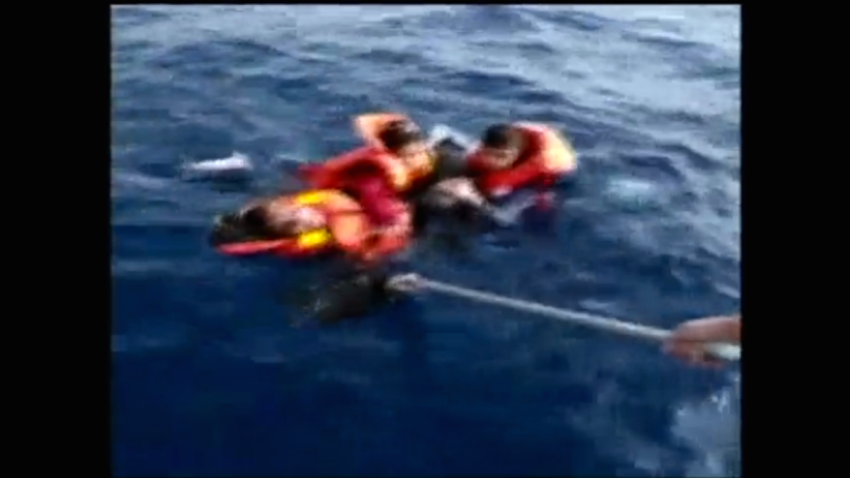 Fisherman Rescue Refugee Tot