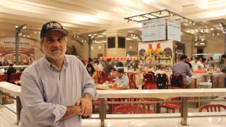 Joe Germanotta at his Grand Central restaurant