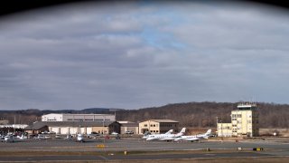Morristown Airport.
