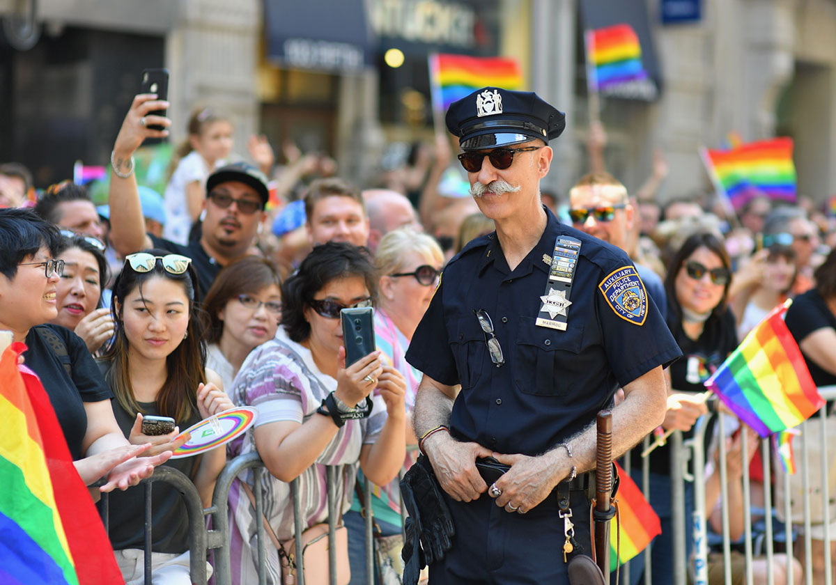 nyc gay pride police