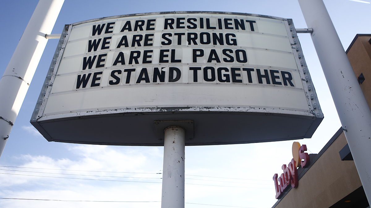 El Paso Marks Walmart Shooting Anniversary Amid Pandemic NBC New York