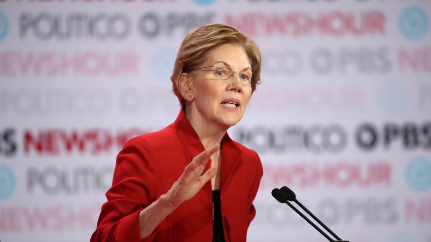 Democratic Presidential Candidate Elizabeth Warren