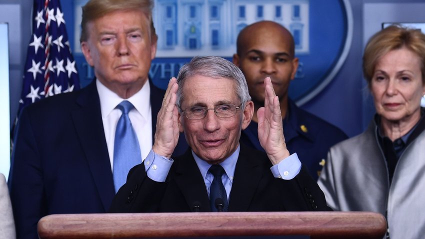 Dr. Fauci Says Clinical Trials for Coronavirus Vaccine Have Begun