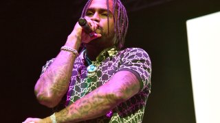 Dave East performs during EMBA Fest 2020 at Oakland Arena on February 21, 2020 in Oakland, California.