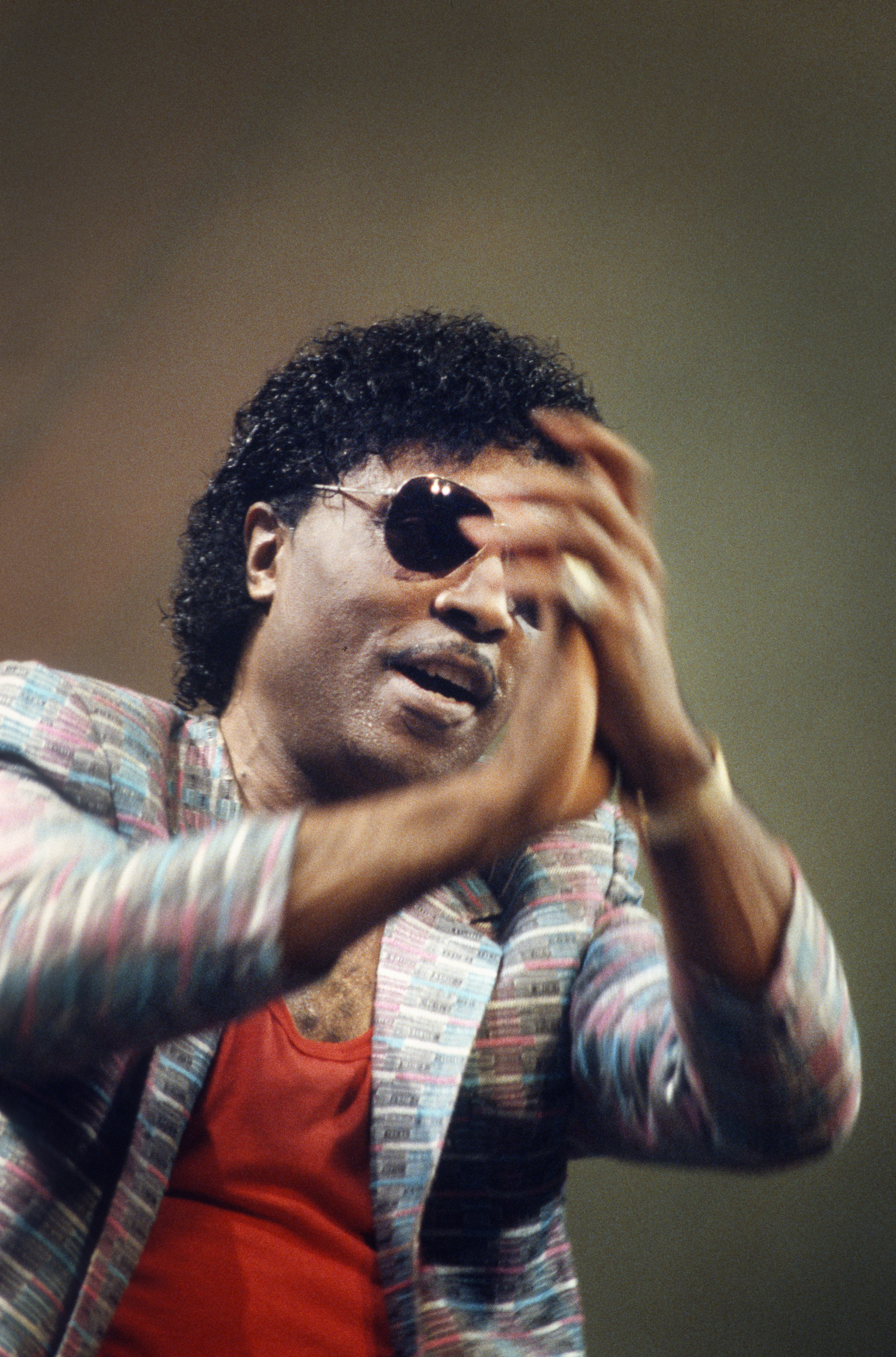 Little Richard, Diamond Awards Festival, Sportpaleis, Antwerpen, Belgium, 5 December 1986.