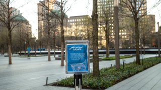 9/11 Memorial Closed