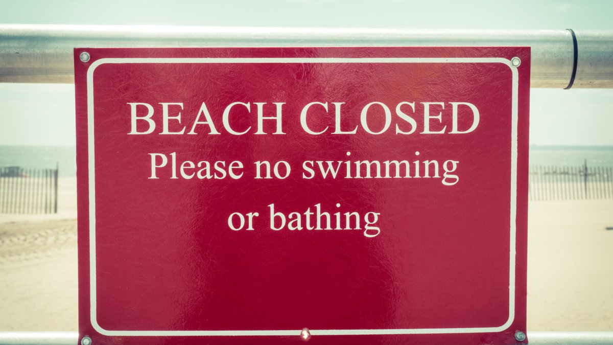 Four Long Island Beaches Closed Due to Sewage Spilling Into Harbor