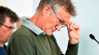 State epidemiologist Anders Tegnell of the Public Health Agency of Sweden gives a news conference on a daily update on the coronavirus Covid-19 situation, in Stockholm, Sweden, on June 3, 2020.