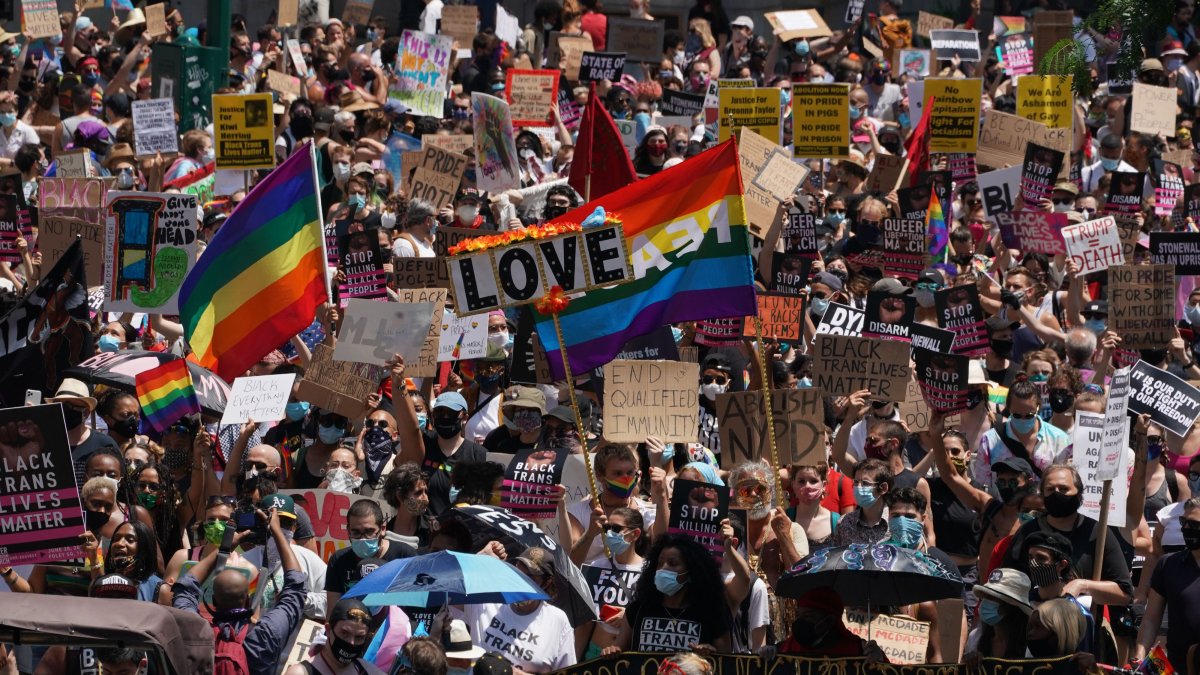 Queer Liberation March Takes Place Of Nyc Pride Parade On 50th Anniversary Nbc New York 3171