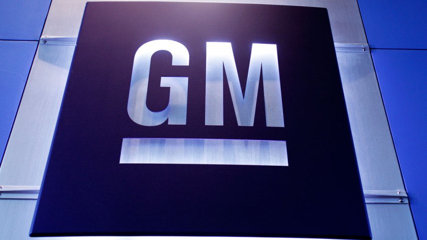 A General Motors logo is shown