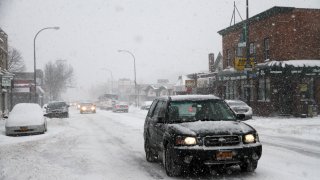 Snow in Upstate New York