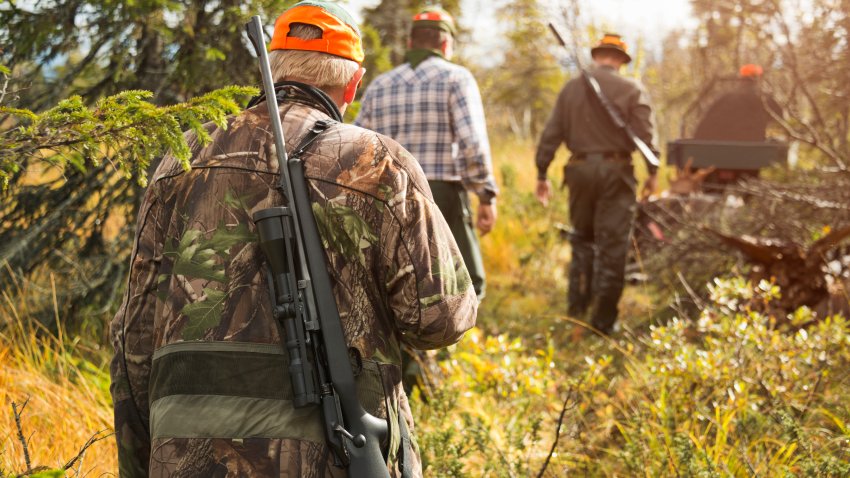 Men hunting
