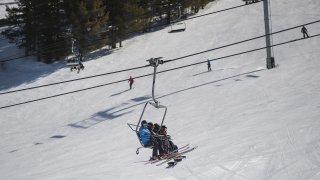 Ski chairlift