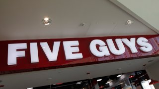 Five Guys sign