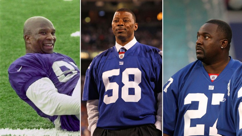 Former NY Giants Split Screen