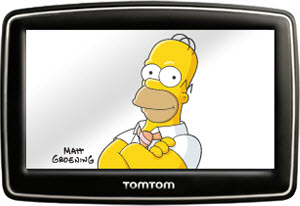 HomerSimpsonONTomTom