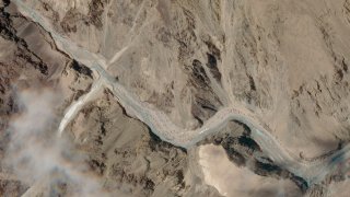 This satellite photo provided by Planet Labs shows the Galwan Valley area in the Ladakh region near the Line of Actual Control between India and China Tuesday, June 16, 2020. A clash high in the Himalayas between the world’s two most populated countries claimed the lives of 20 Indian soldiers in a border region that the two nuclear armed neighbors have disputed for decades, Indian officials said Tuesday.