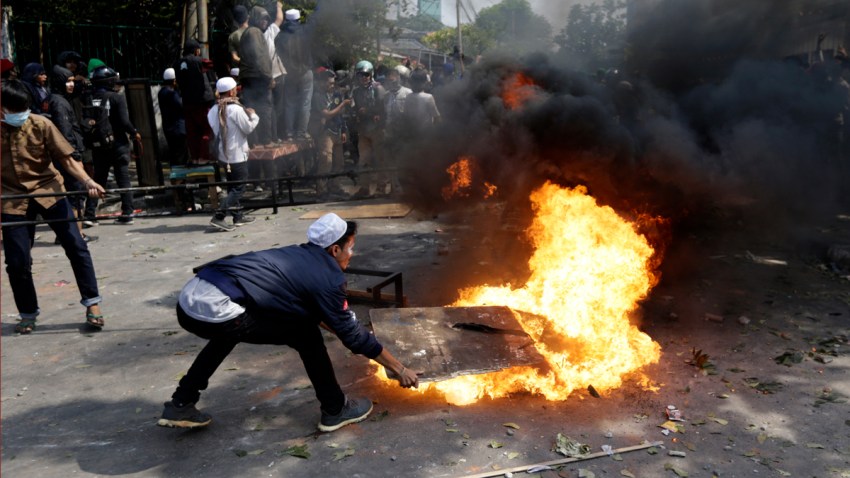 APTOPIX Indonesia Election Protests