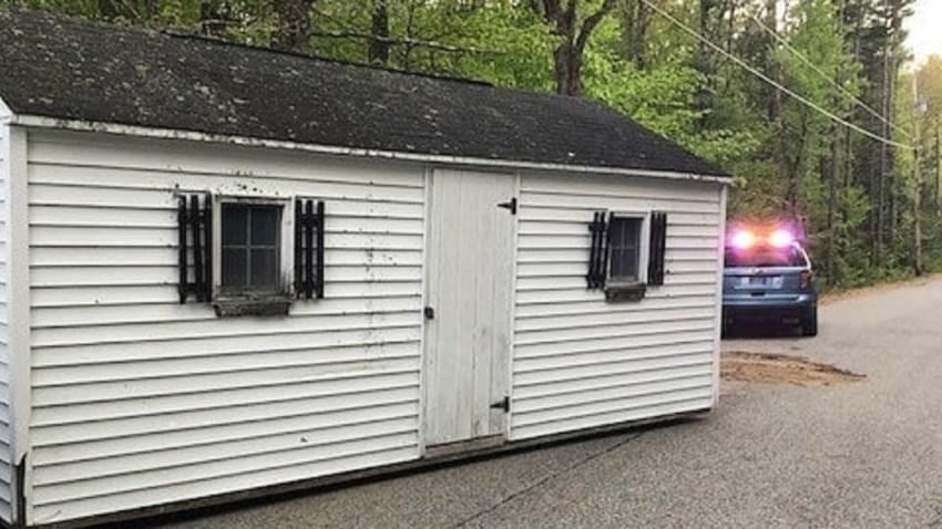 Maine State Police Stolen Shed Lebanon