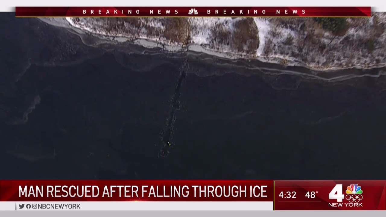 Man Rescued After Falling Through Ice In New Jersey – NBC New York