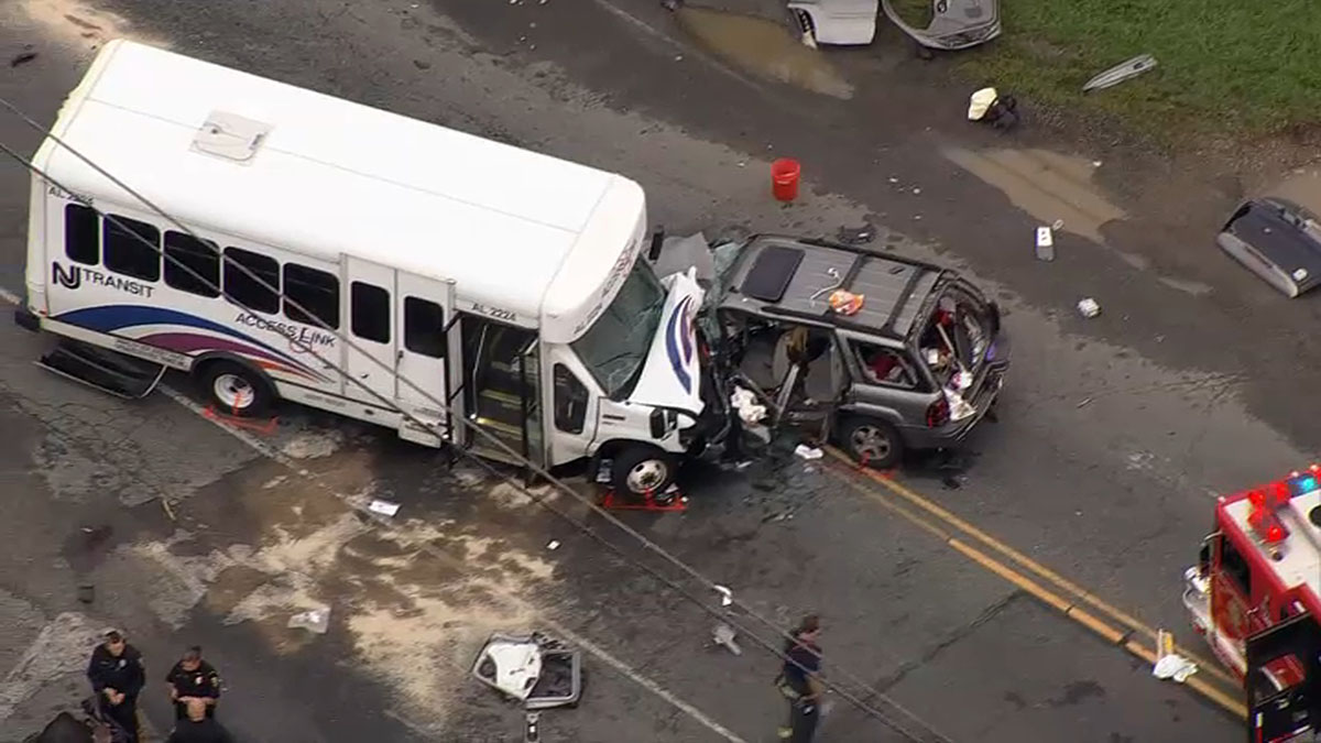 Driver Killed, Others Injured After SUV Slams Into NJ Transit Access ...