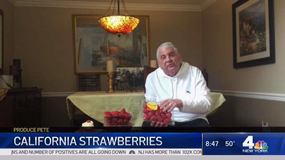 Produce Pete From Home Strawberries NBC New York