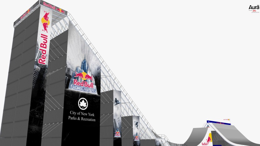 Red Bull Snowscrapers Rendering 3