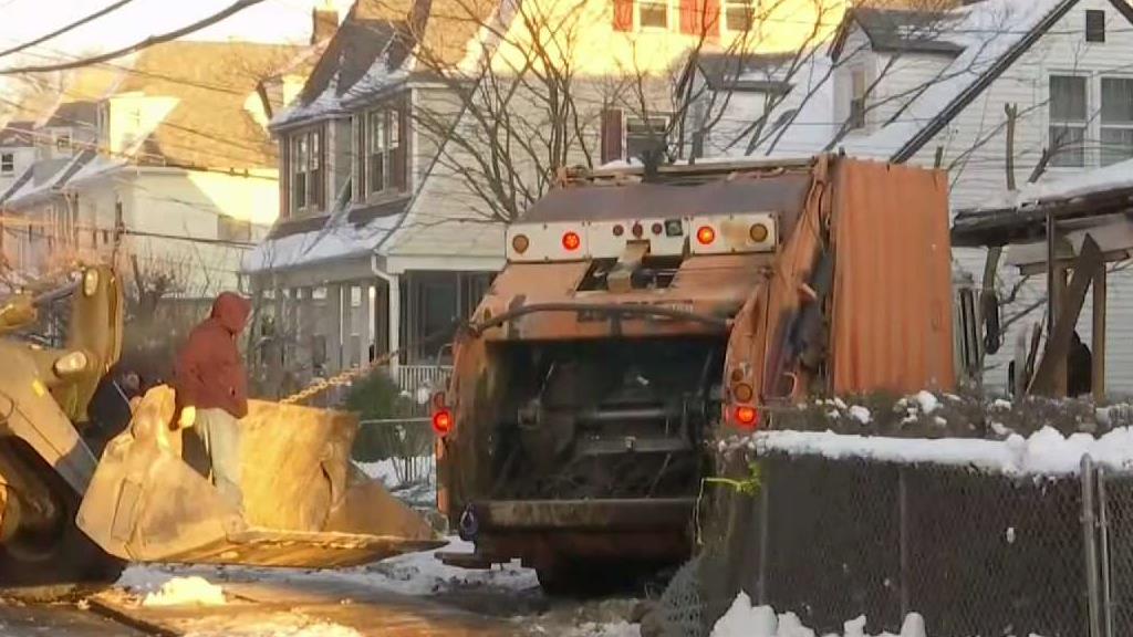 Runaway Garbage Truck Slams Into Home in NY NBC New York