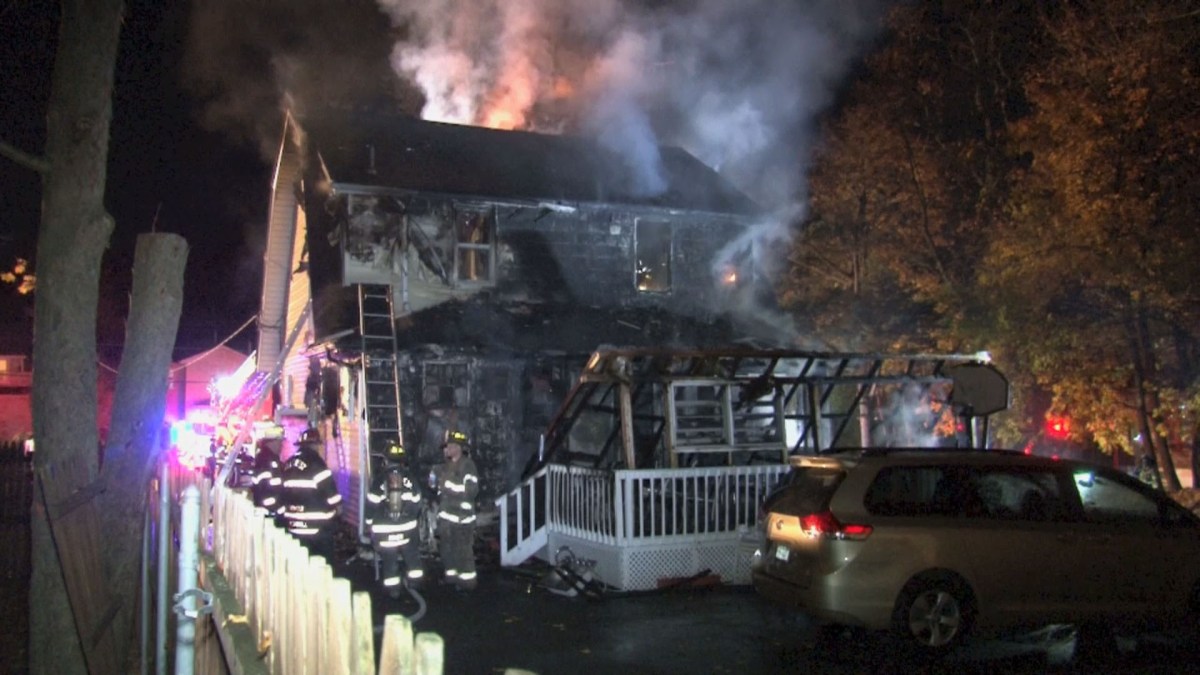 2 Injured in Raging Rockland County House Fire FD NBC New York