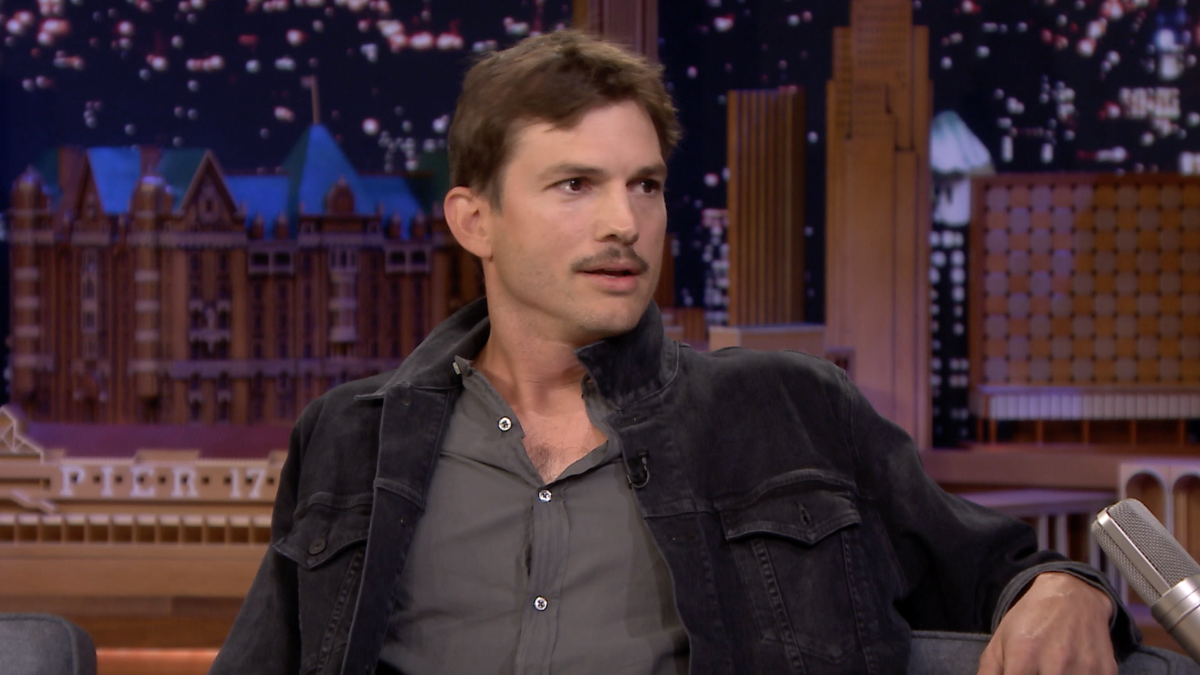 ‘Tonight’ Ashton Kutcher Reveals Story Behind His Mustache NBC New York
