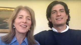 Caroline Kennedy and Jack Schlossberg